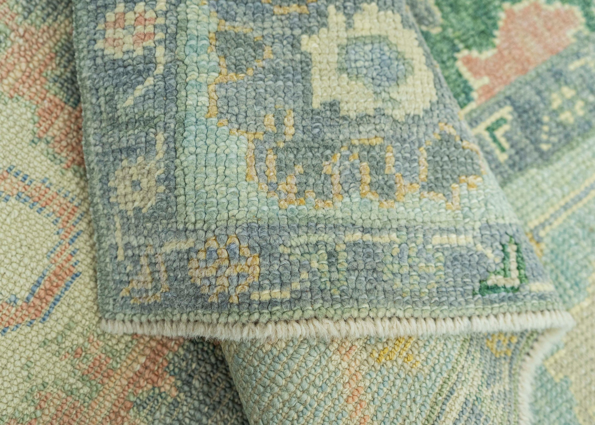 Turkish Oushak Rug 3'11"x 5'11" #19230
