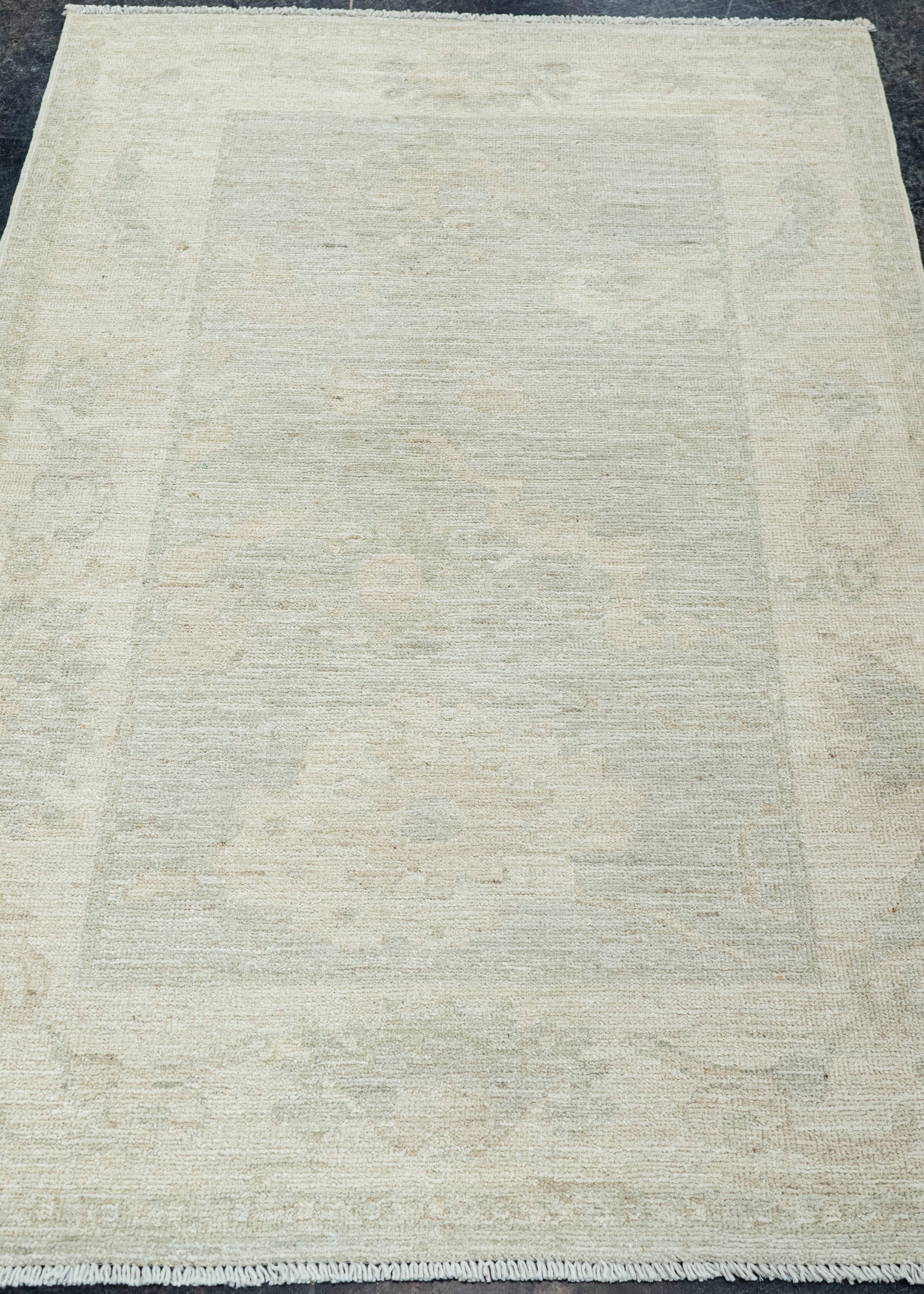 Oushak Rug 3'2"x 4'10" #22714