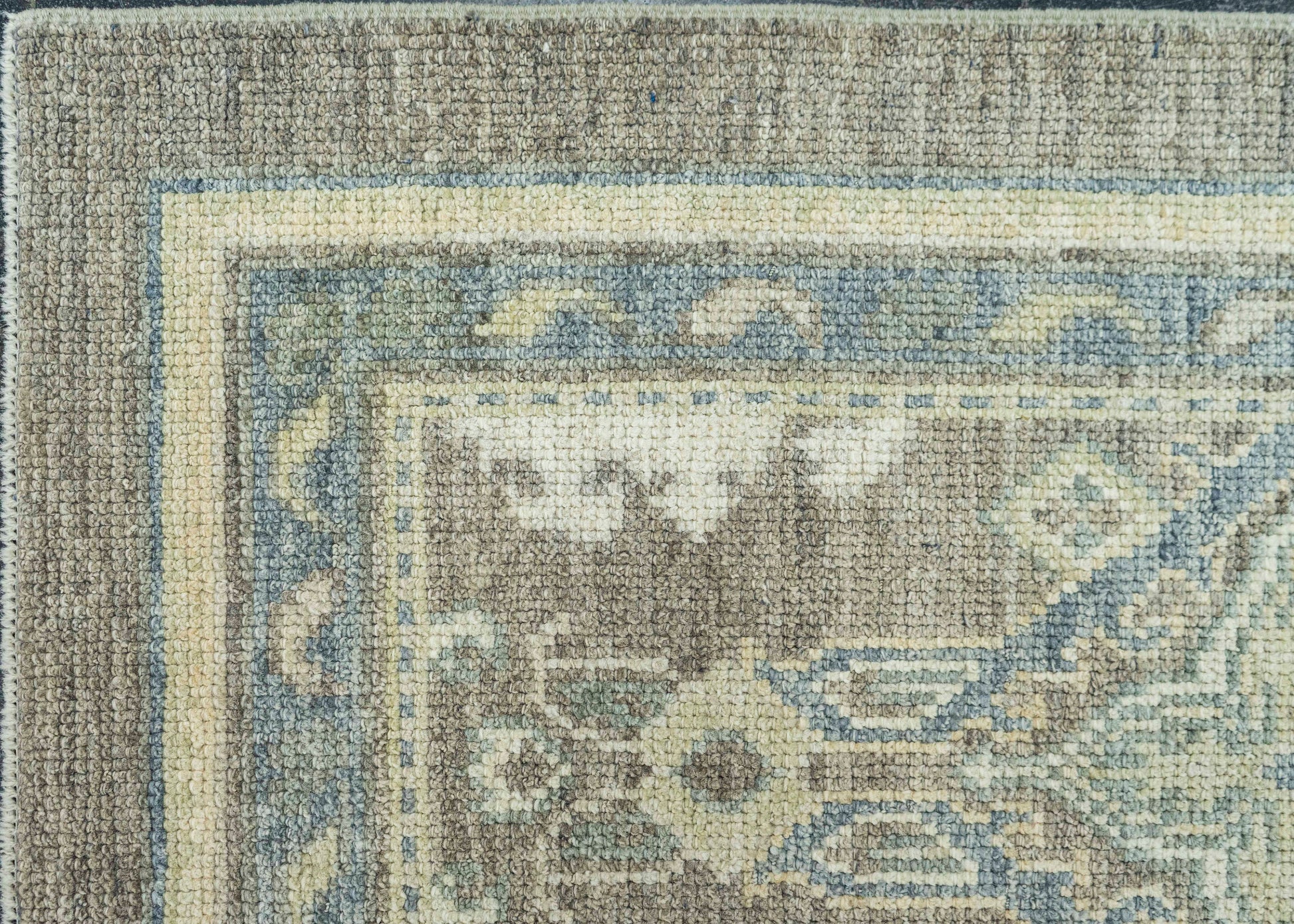 Turkish Oushak Rug 4'1"x 6'11" #19290