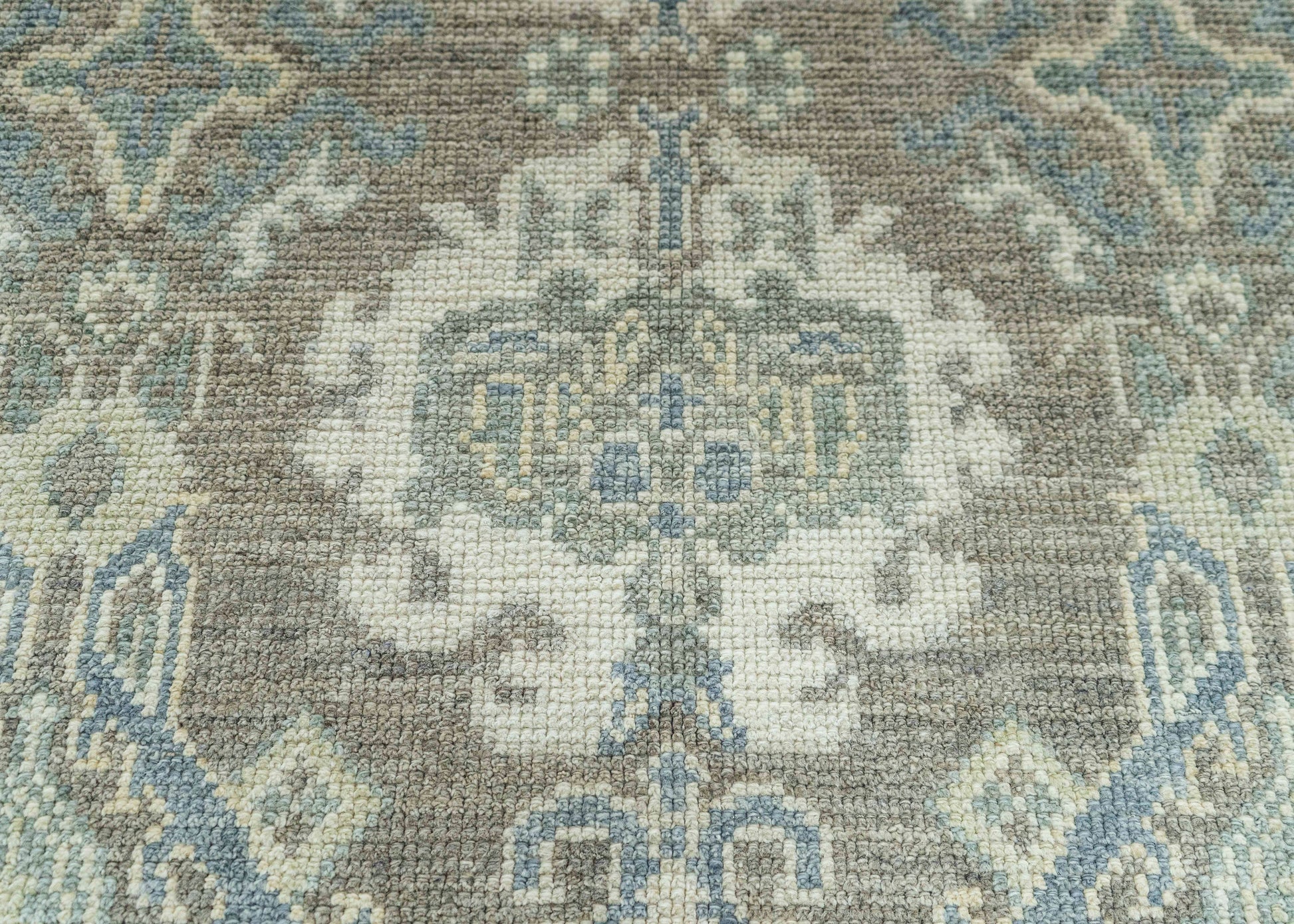 Turkish Oushak Rug 4'1"x 6'11" #19290