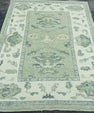 Turkish Oushak Rug 3'9"x 5'8" #19116