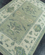Turkish Oushak Rug 3'9"x 5'8" #19116