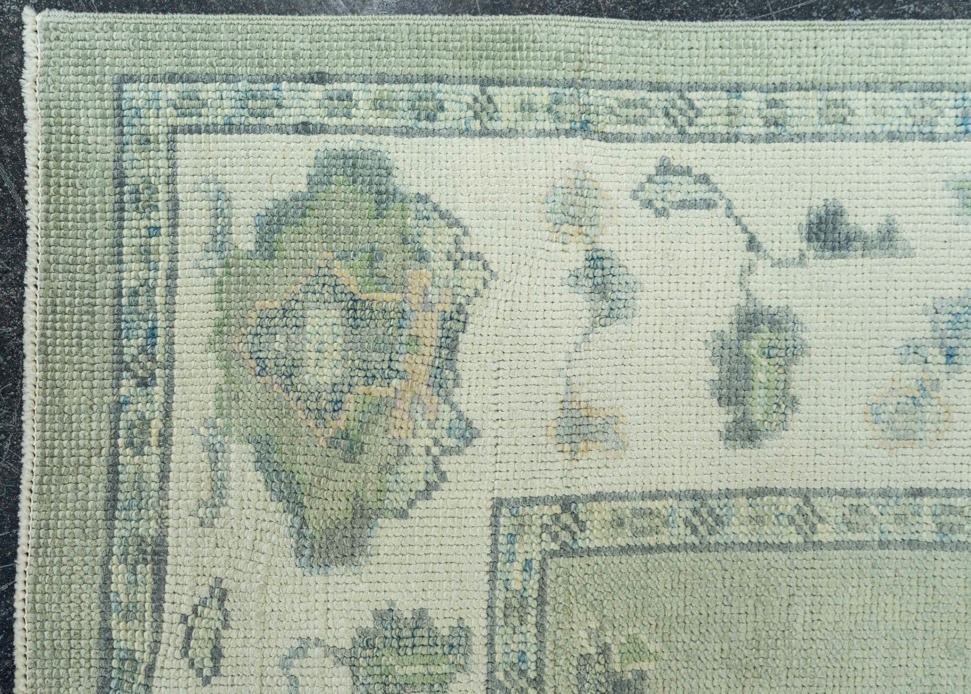 Turkish Oushak Rug 3'9"x 5'8" #19116