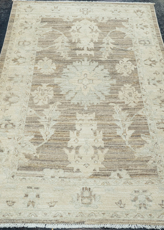 Oushak Rug 3'2"x 4'11" #22715