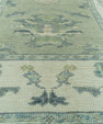 Turkish Oushak Rug 3'9"x 5'8" #19116