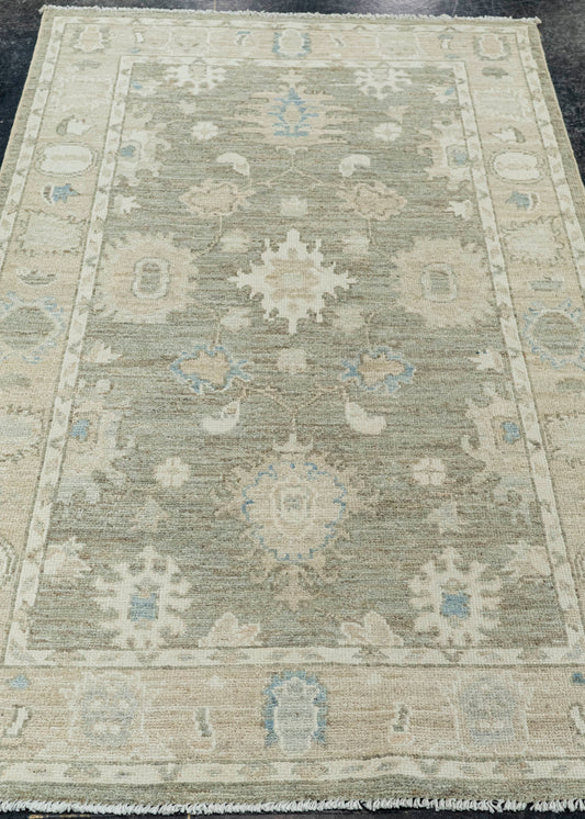 Oushak Rug 3'2"x 5'1" #22722