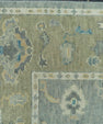 Turkish Oushak Rug 3'9"x 6'1" #19135