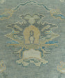 Turkish Oushak Rug 3'9"x 6'1" #19135