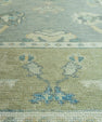 Turkish Oushak Rug 3'9"x 6'1" #19135