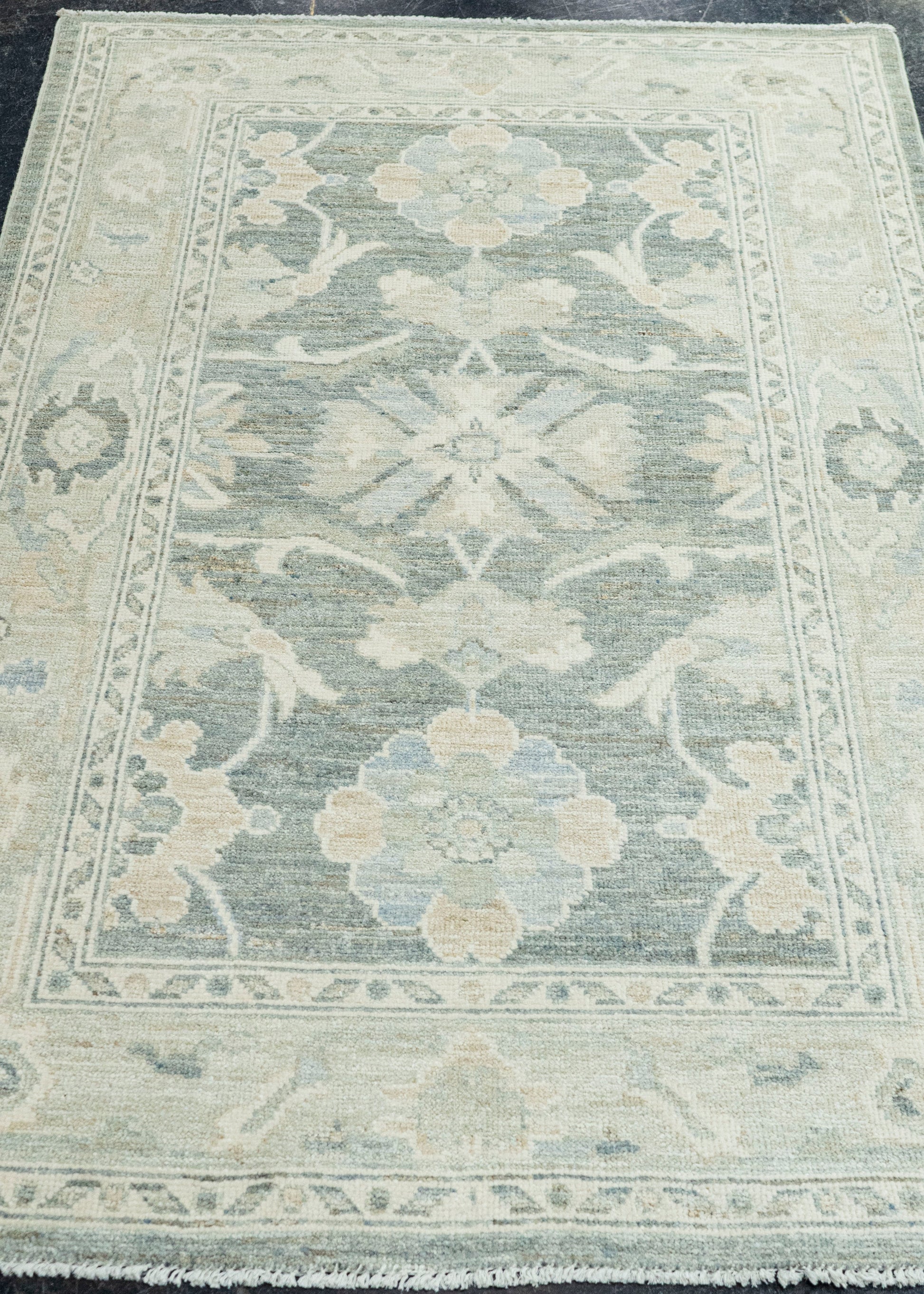 Oushak Rug 3'1" x 4'9" #22739