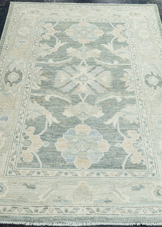 Oushak Rug 3'1" x 4'9" #22739