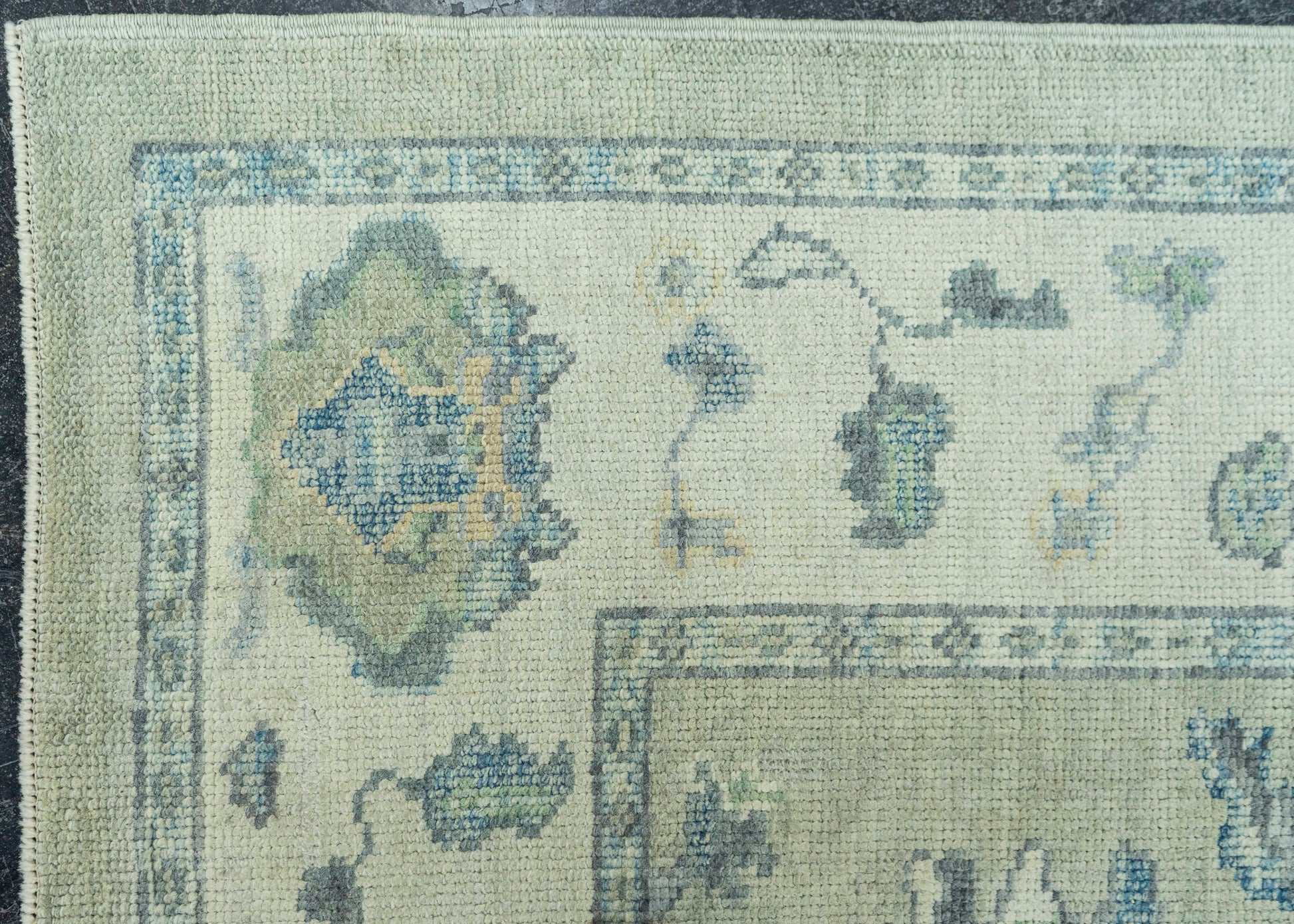 Turkish Oushak Rug 4'x 6' #19172