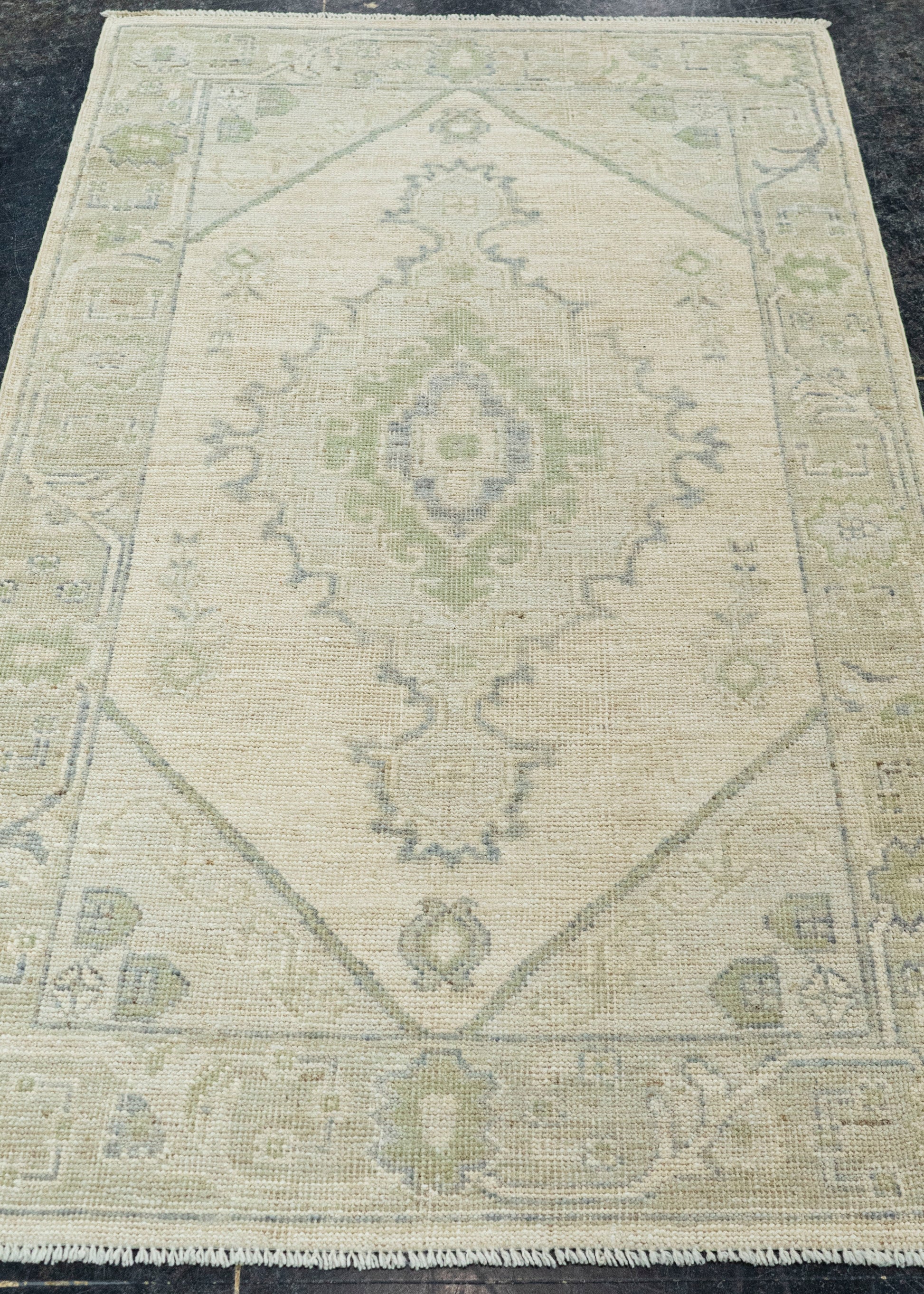 Oushak Rug 3'1" x 5'3" #22835