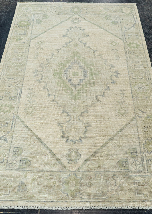 Oushak Rug 3'1" x 5'3" #22835