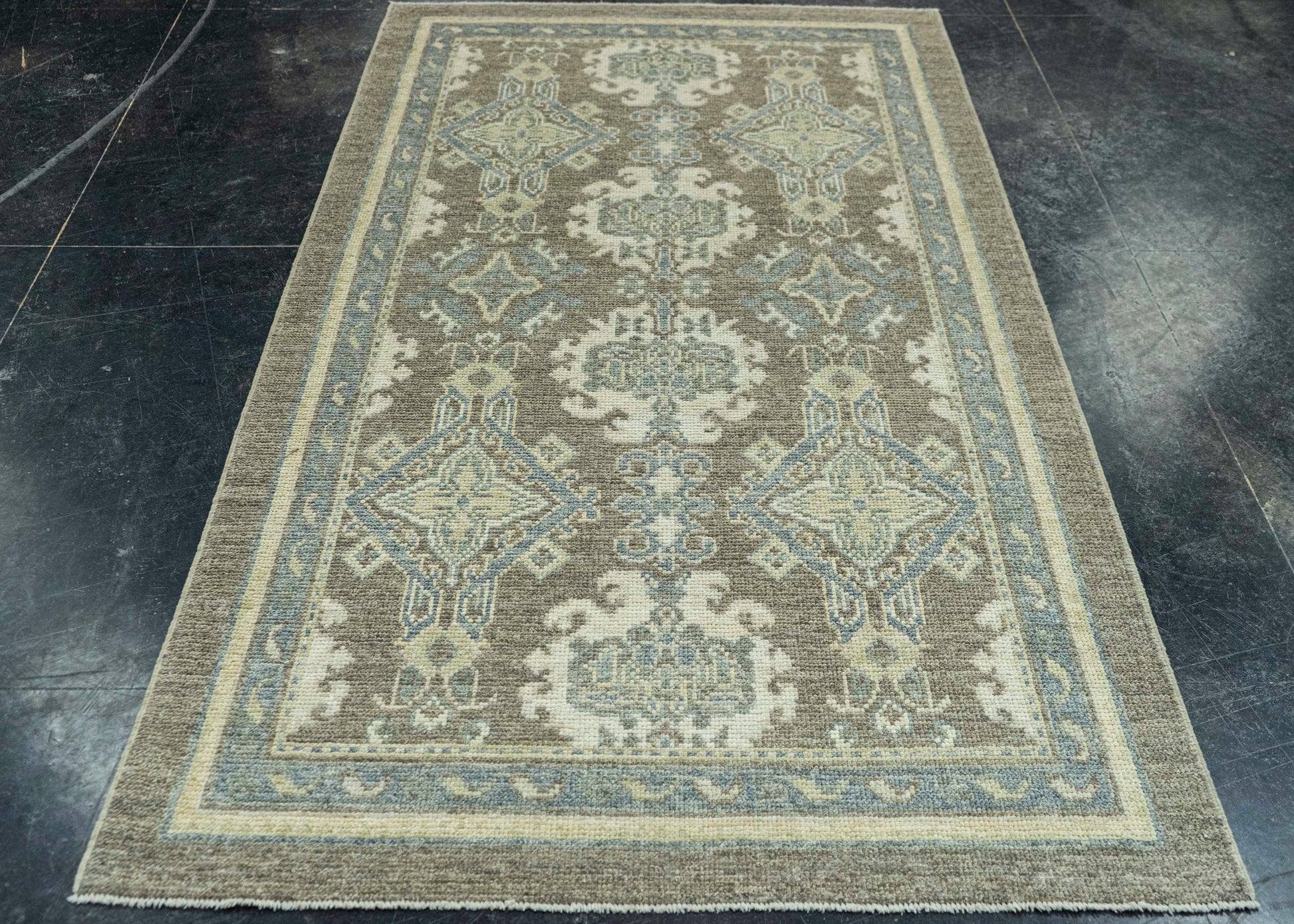 Turkish Oushak Rug 4'x 7' #19335