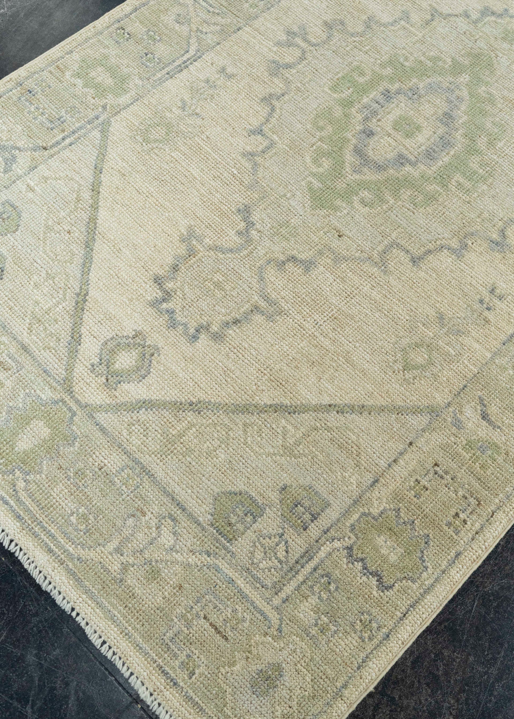 Oushak Rug 3'1" x 5'3" #22835