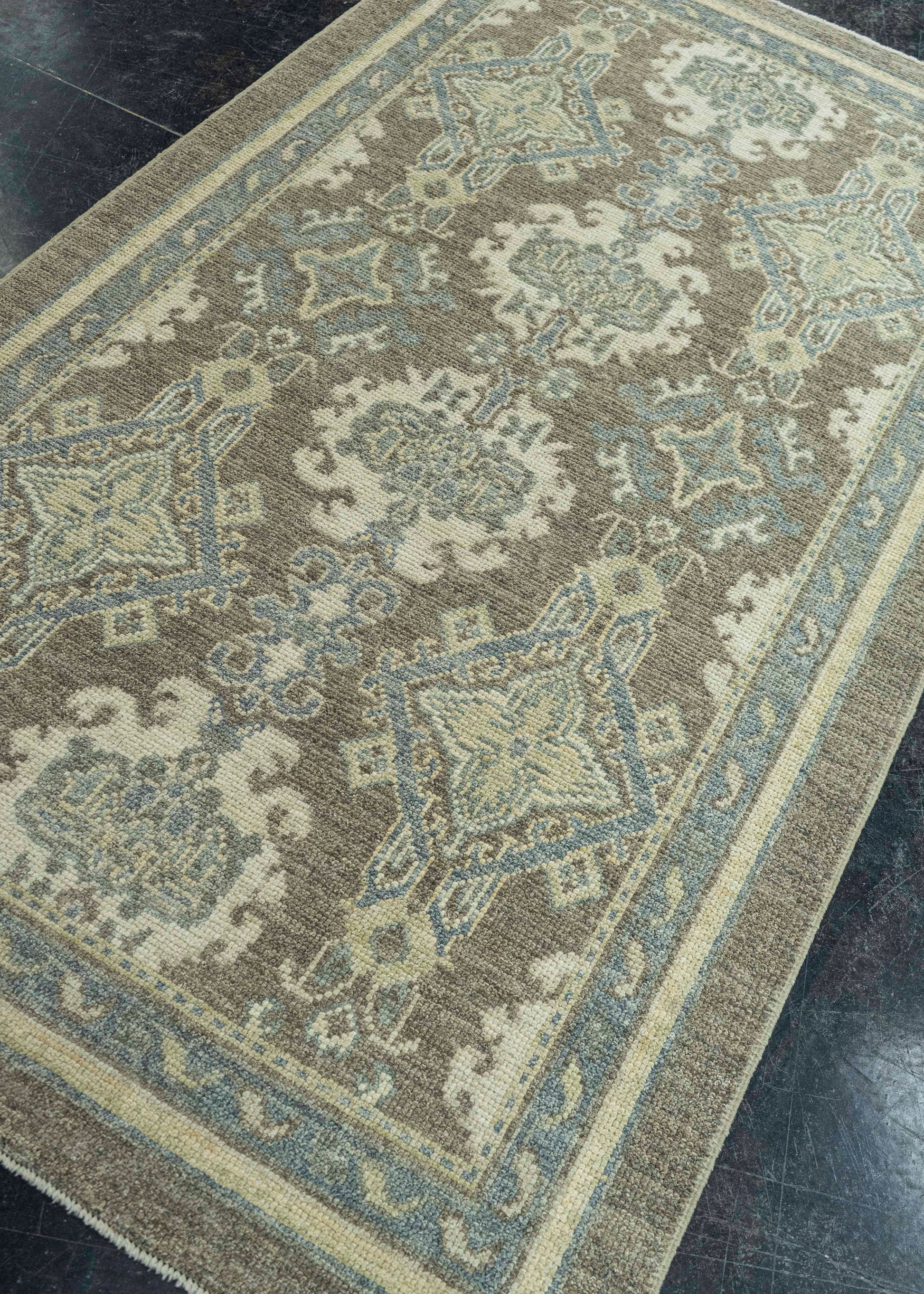 Turkish Oushak Rug 4'x 7' #19335