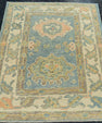 Turkish Oushak Rug 2'11" x 3'11" #22194