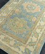 Turkish Oushak Rug 2'11" x 3'11" #22194