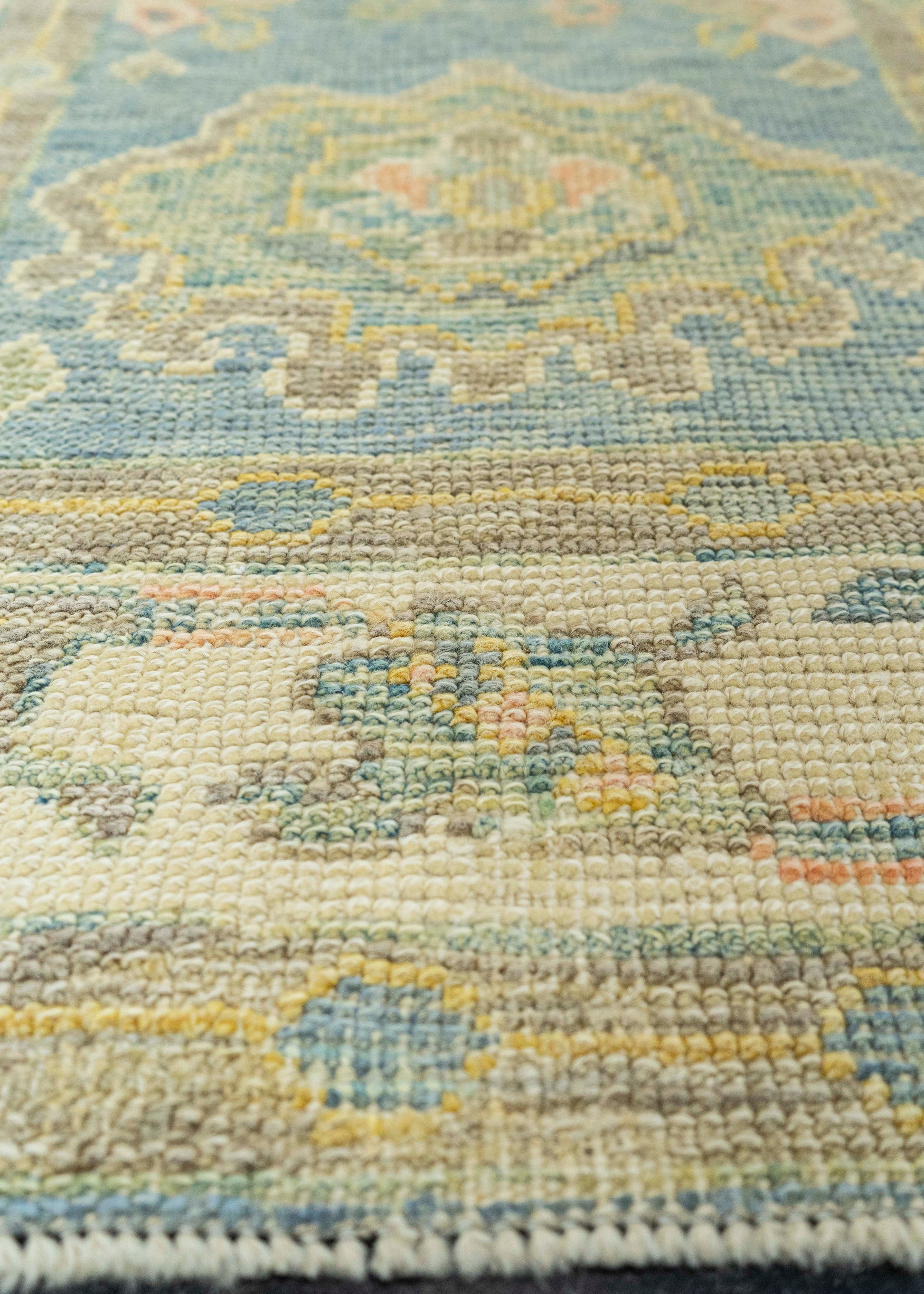 Turkish Oushak Rug 2'11" x 3'11" #22194