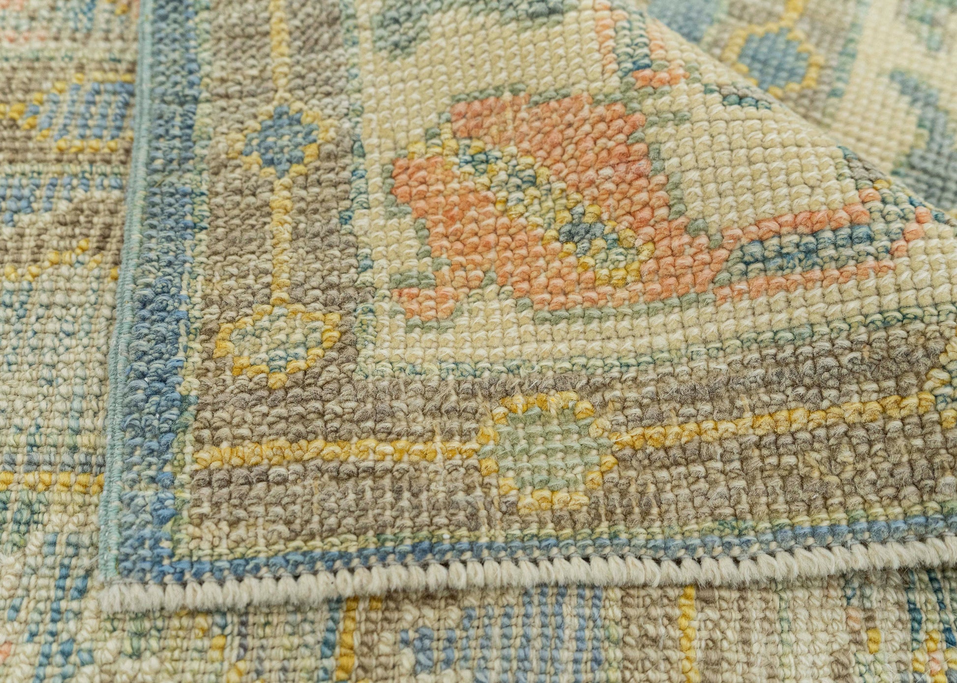 Turkish Oushak Rug 2'11" x 3'11" #22194