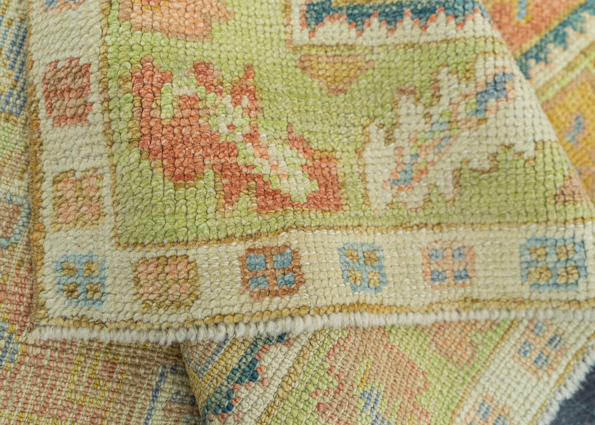 Turkish Oushak Rug 3'10"x 5'10" #19079