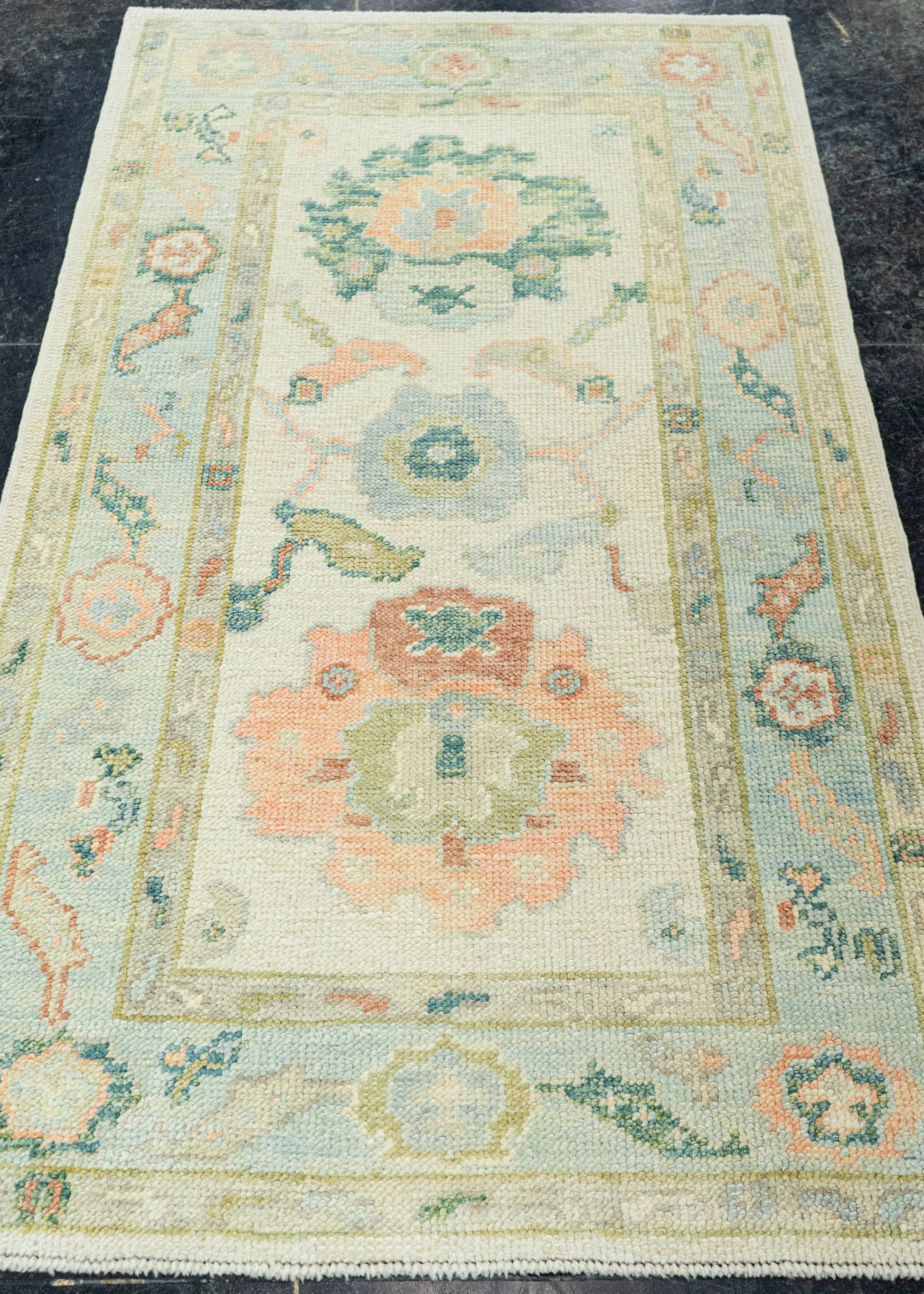 Turkish Oushak Rug 2'9" x 5' #22149