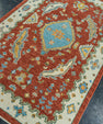Turkish Oushak Rug 3'10"x 5'10" #19548