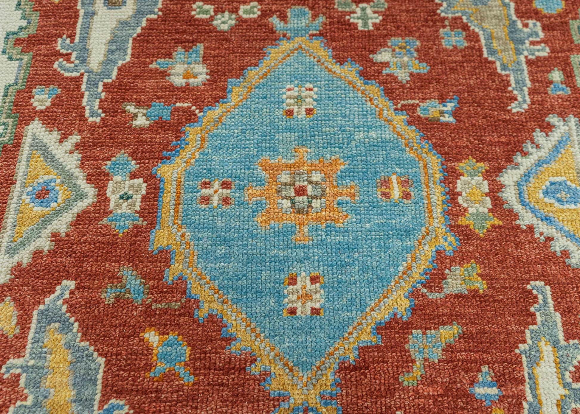 Turkish Oushak Rug 3'10"x 5'10" #19548