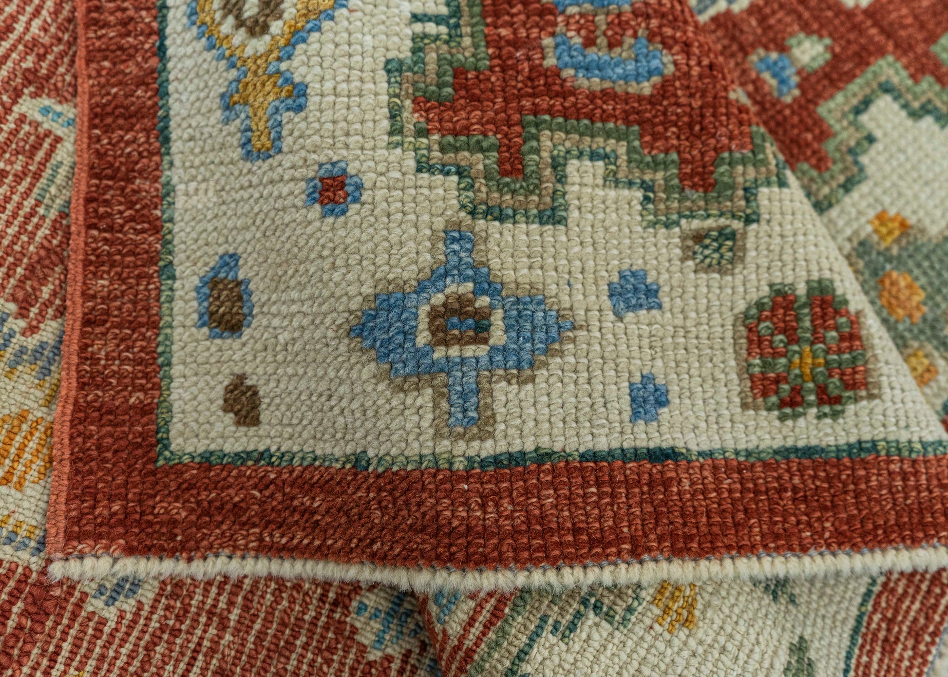 Turkish Oushak Rug 3'10"x 5'10" #19548