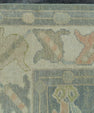 Turkish Oushak Rug 3'10" x 5'4" #20109