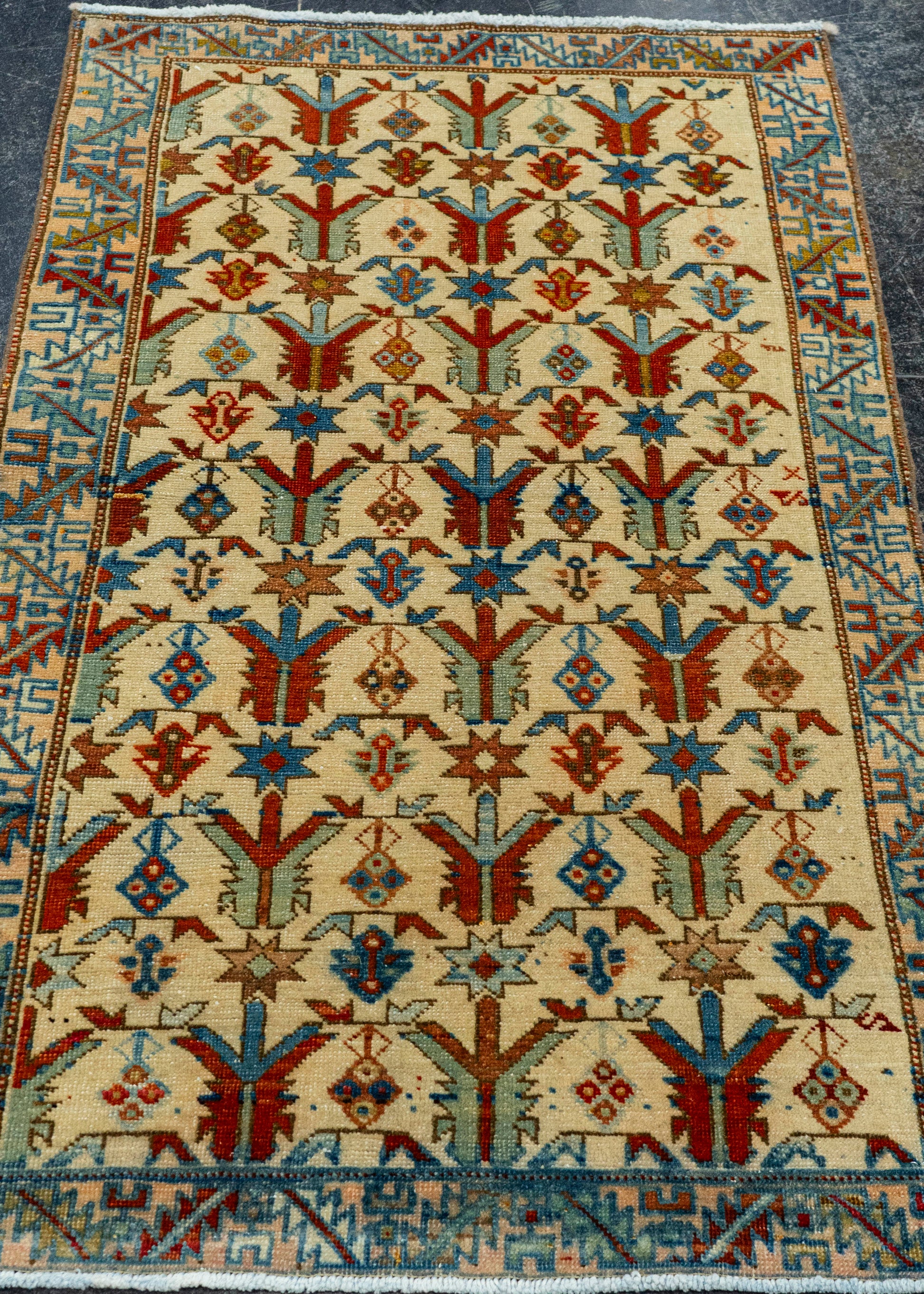 Turkish Vintage Rug  2'3" x 3'10" #22857