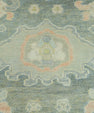 Turkish Oushak Rug 3'10" x 5'4" #20109