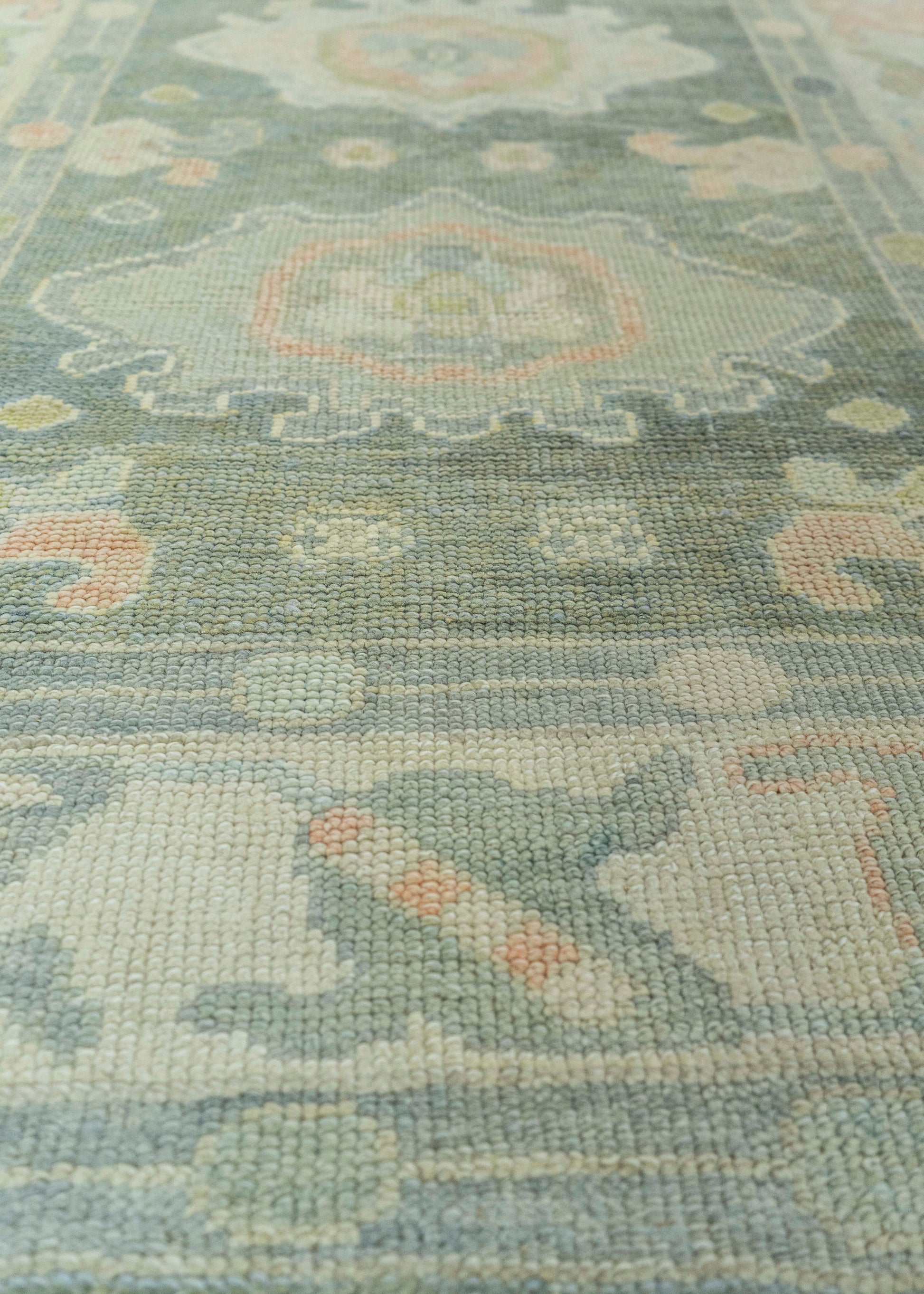 Turkish Oushak Rug 3'10" x 5'4" #20109