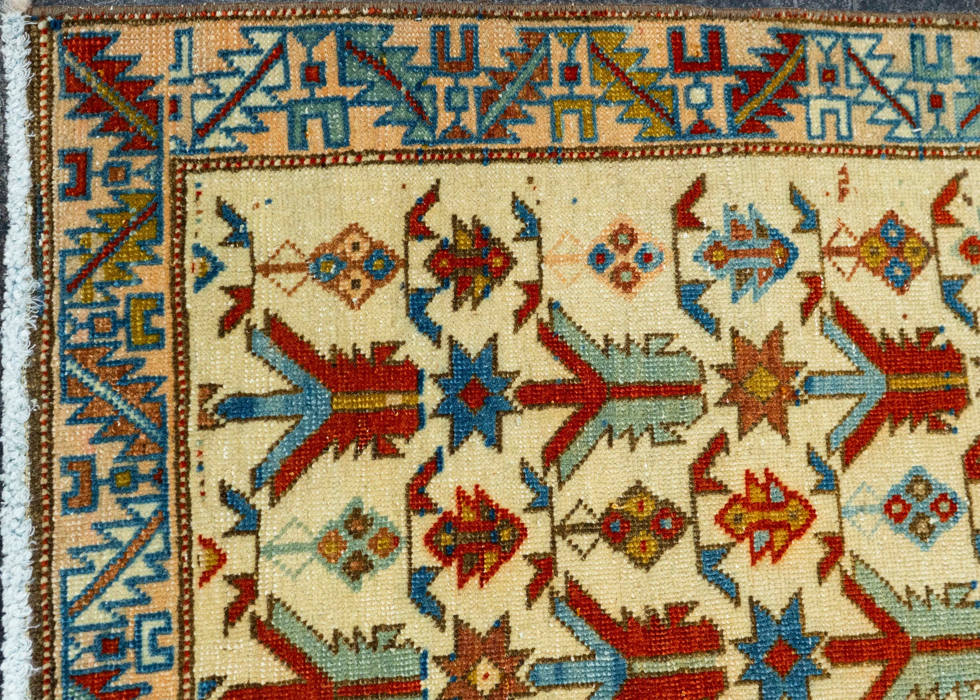 Turkish Vintage Rug  2'3" x 3'10" #22857