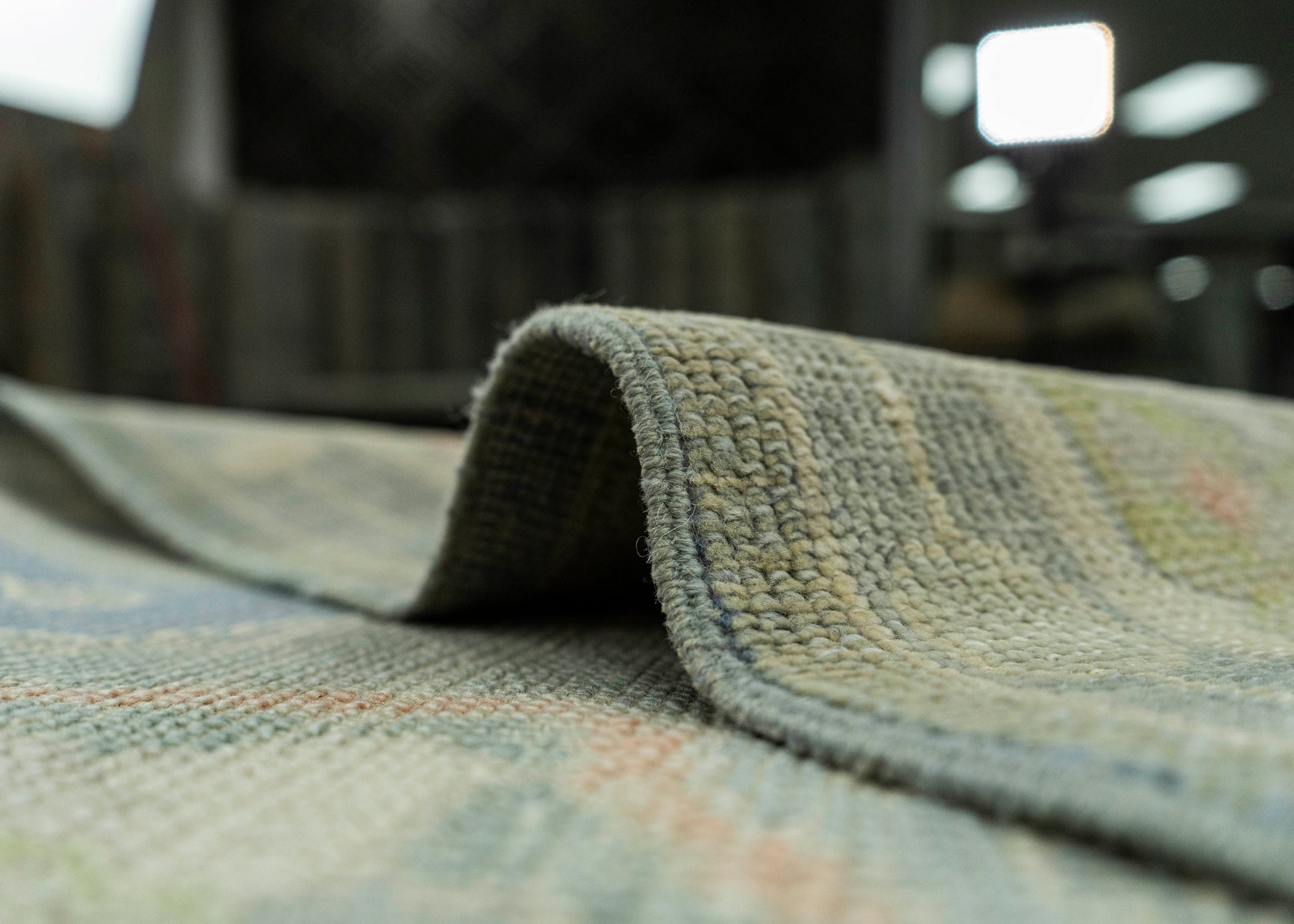 Turkish Oushak Rug 3'10" x 5'4" #20109