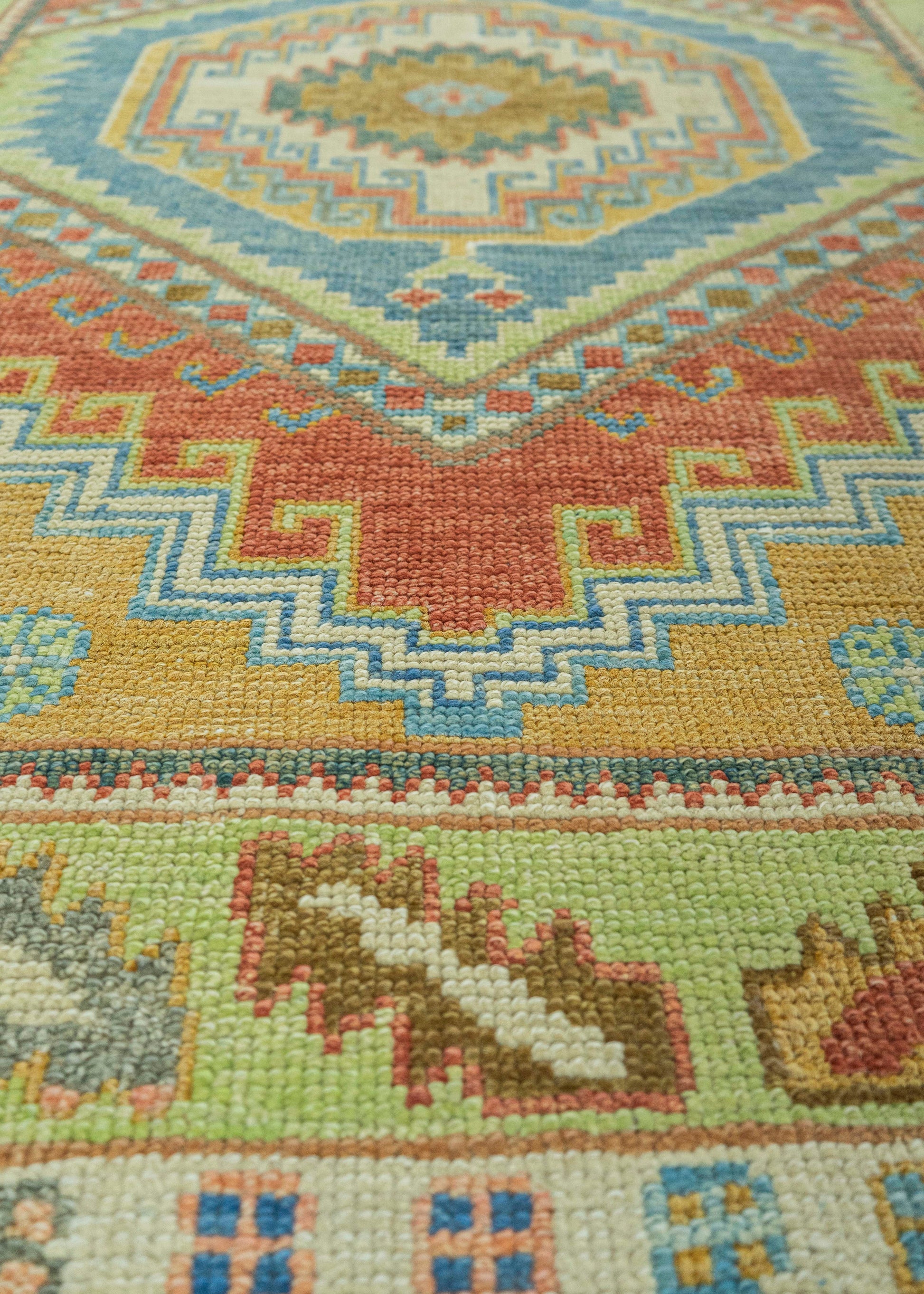 Turkish Oushak Rug 4'x 6'3" #19074