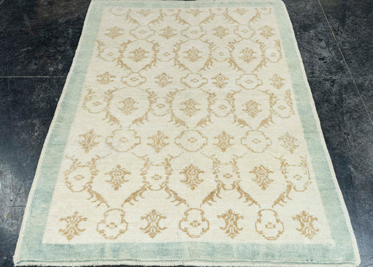 Turkish Vintage Rug  3'7" x 5'1" #22802