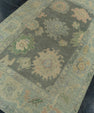Turkish Oushak Rug 3'9" x 6'2" #19219