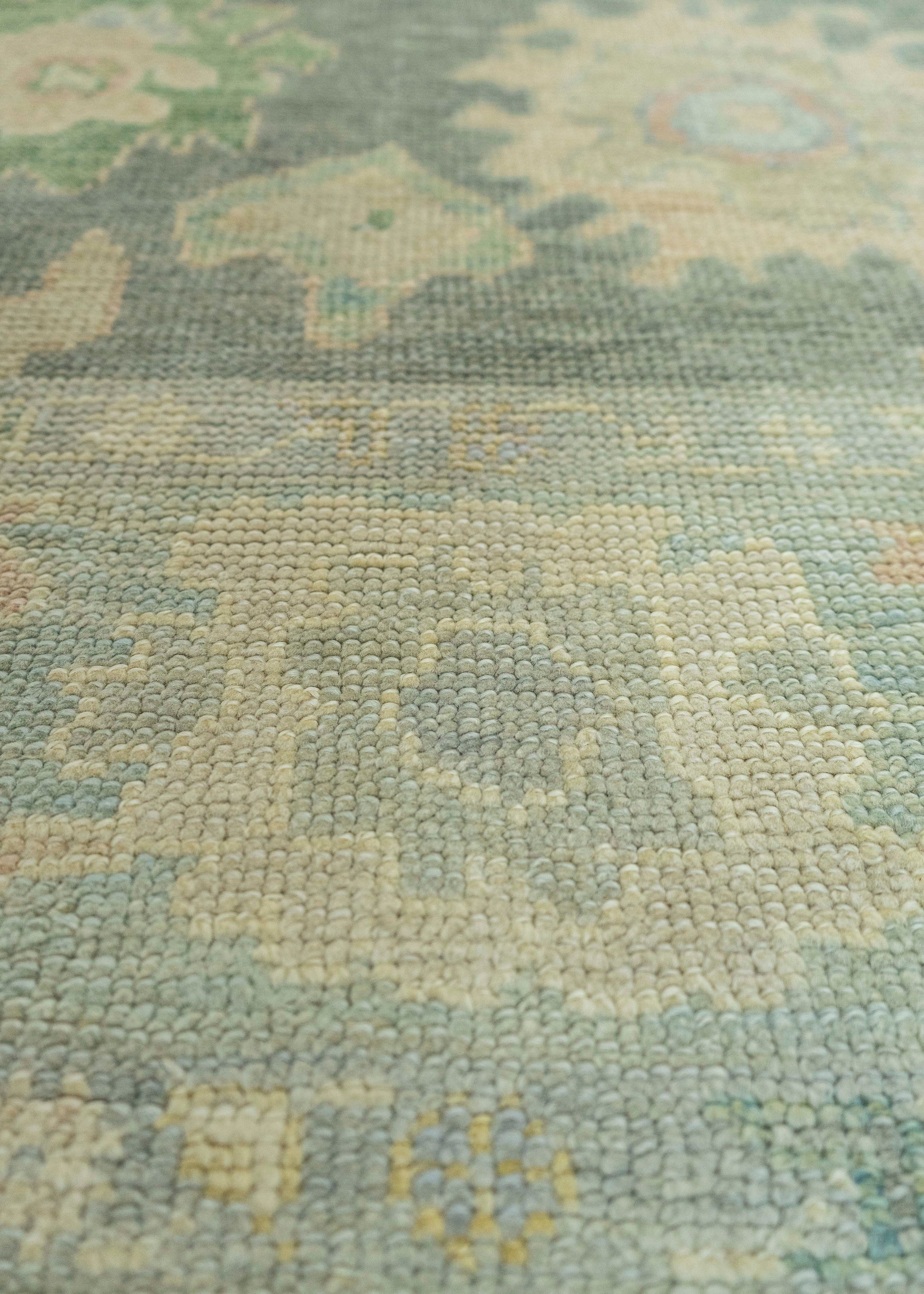 Turkish Oushak Rug 3'9" x 6'2" #19219