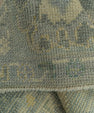 Turkish Oushak Rug 3'9" x 6'2" #19219