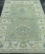 Turkish Oushak Rug 3'10"x 6' #19050