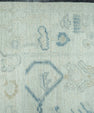 Turkish Oushak Rug 4' x 6'3" #19258