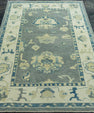 Turkish Oushak Rug 3'10"x 5'10" #19064