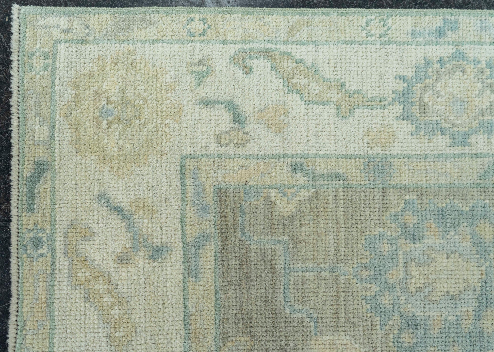 Turkish Oushak Rug 3'11" x 6'3" #19259
