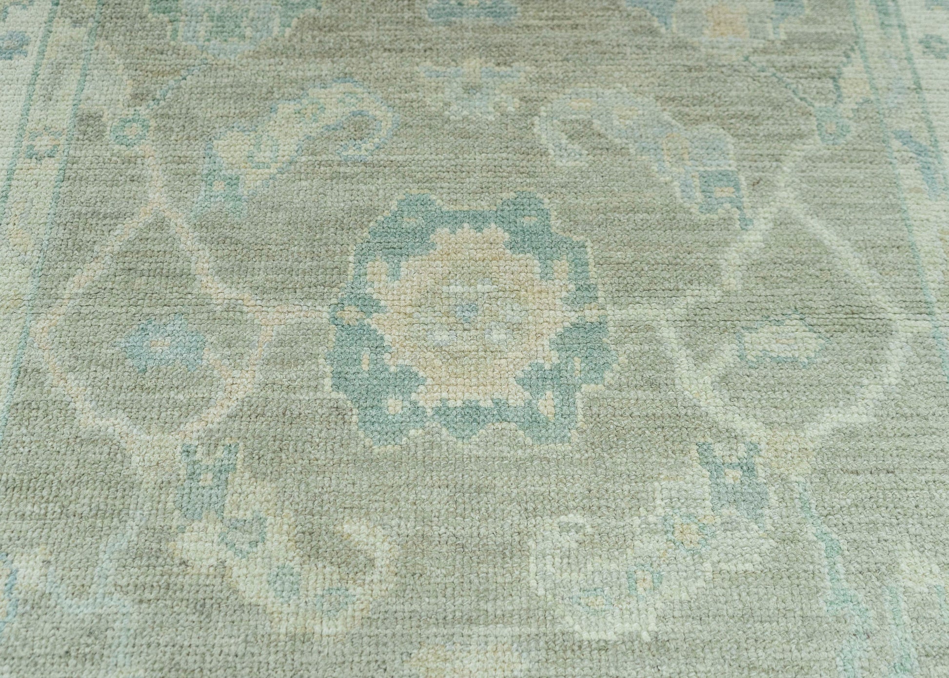 Turkish Oushak Rug 3'11" x 6'3" #19259