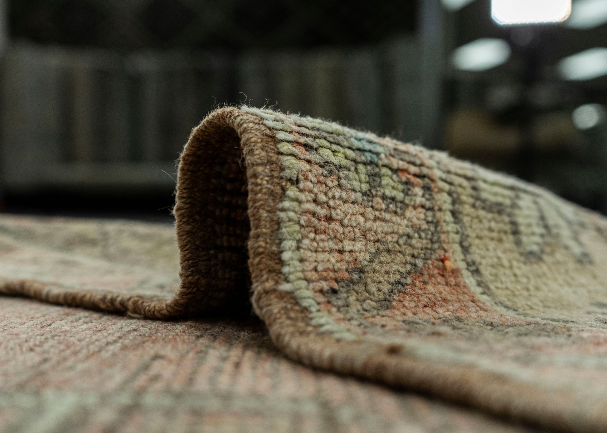 Turkish Vintage Rug 3'9" x 5'4" #20787