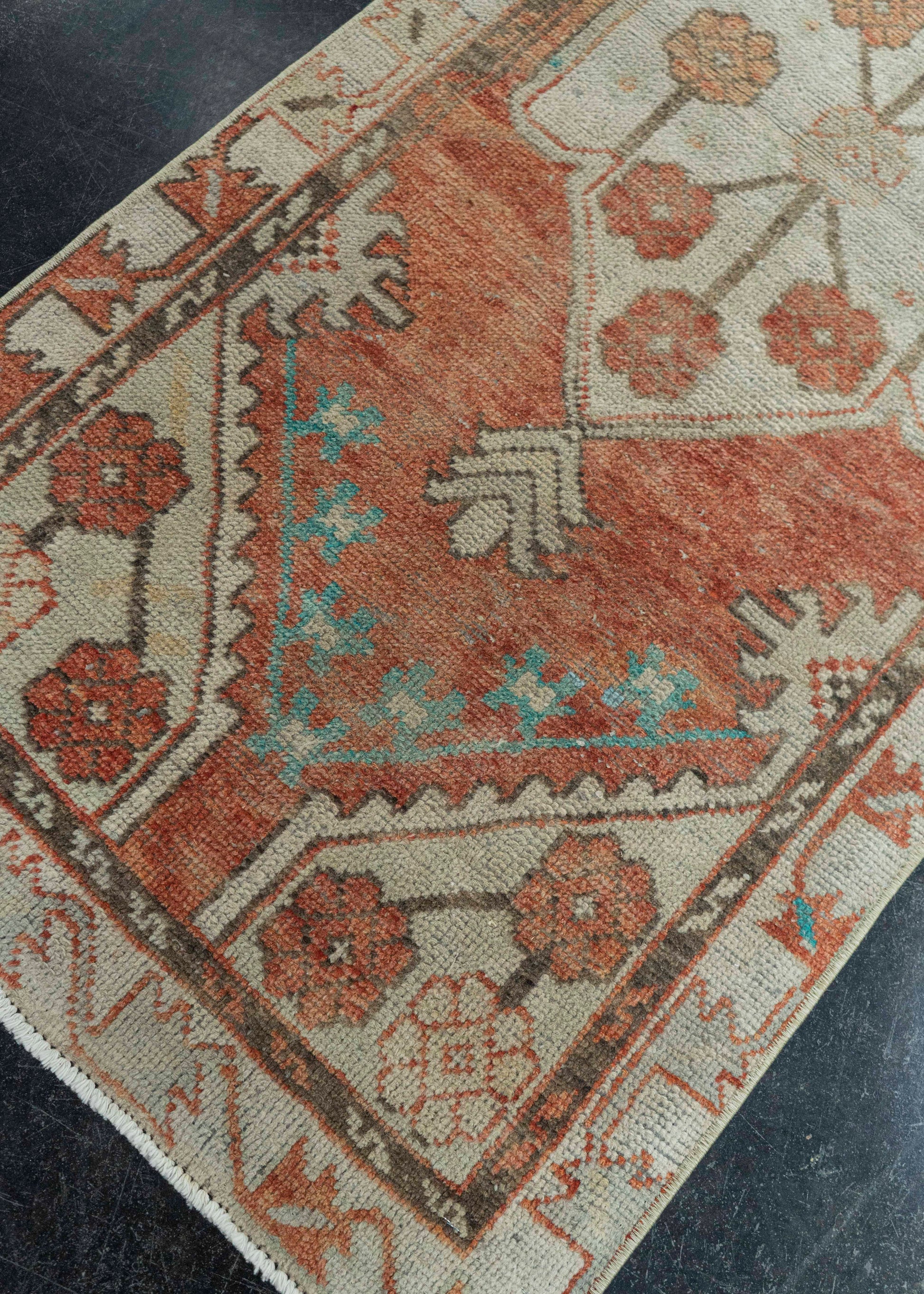 Turkish Vintage Rug 2'4" x 5'7" #20786