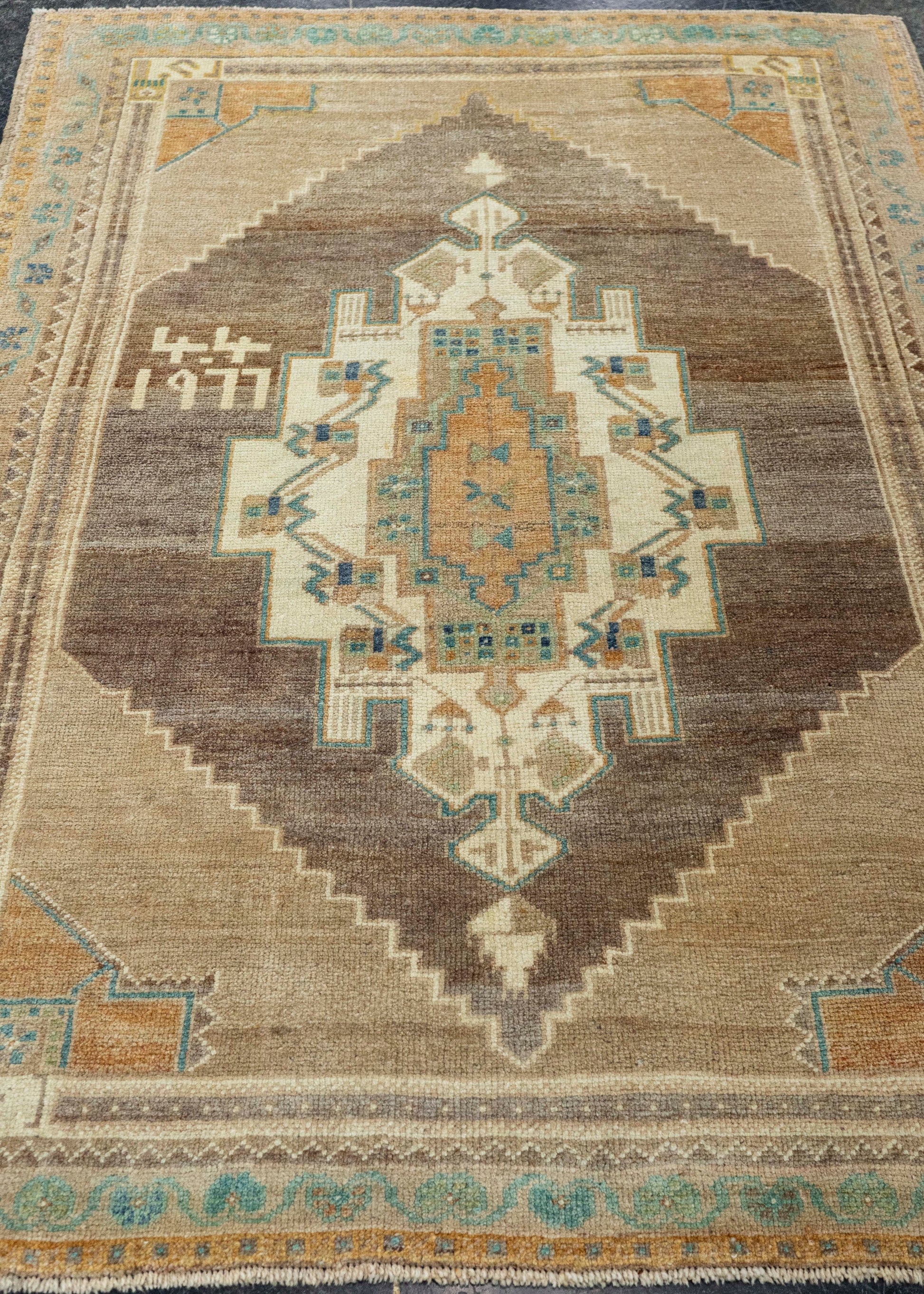Turkish Anatolian Rug 3'7" x 5' #22219