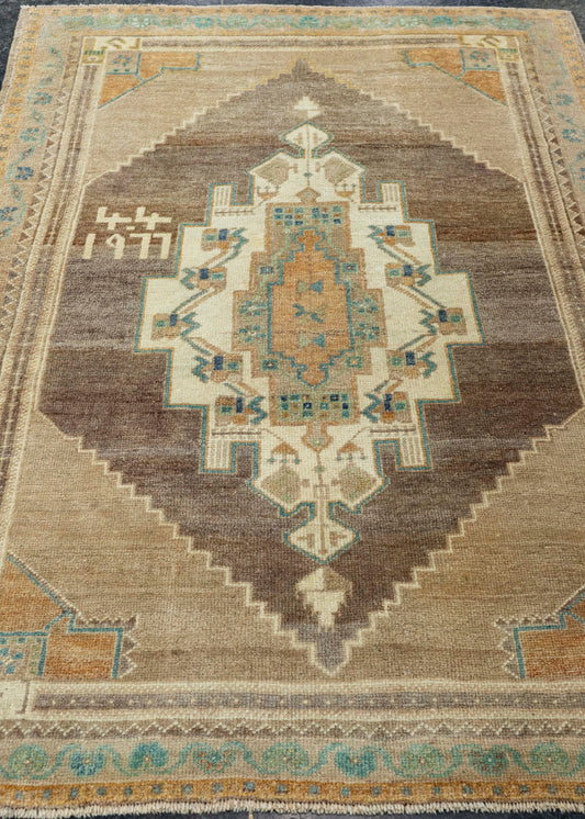 Turkish Anatolian Rug 3'7" x 5' #22219